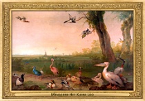 0025-015-04 Menagerie Het Kleine Loo Voorburg (now in Haag) (NL) Aert Schouman, 1788